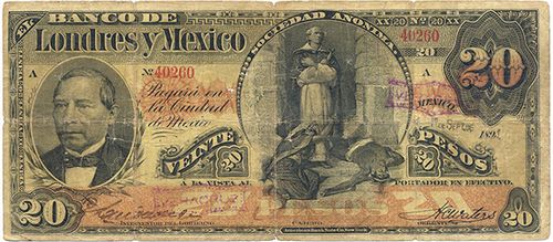 Londres y Mexico 20 A 40260