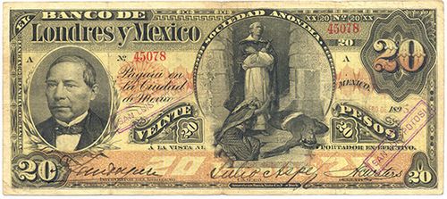 Londres y Mexico 20 A 45078