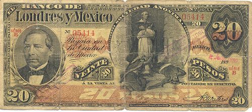 Londres y Mexico 20 B 05414