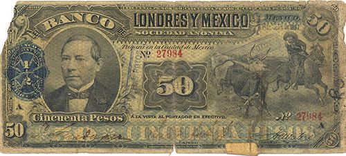 Londres y Mexico 50 A 27984