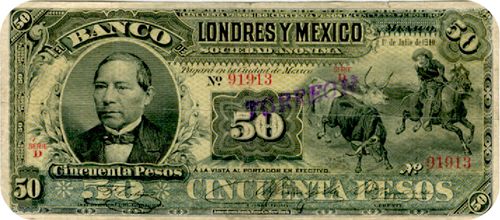 Londres y Mexico 50 D 91913