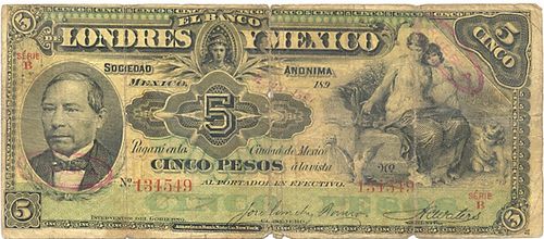 Londres y Mexico 5 B 134549