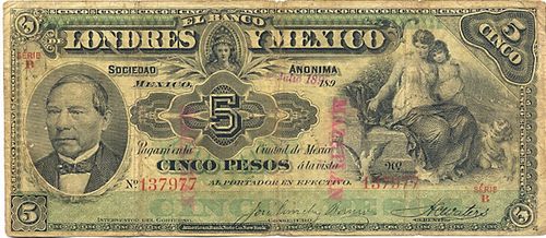 Londres y Mexico 5 B 137977