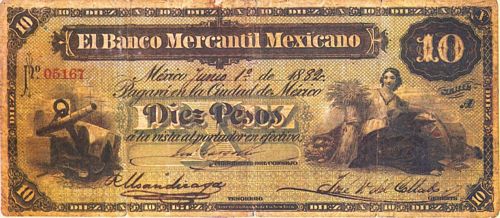 Mercantil Mexicano 10 A 05167