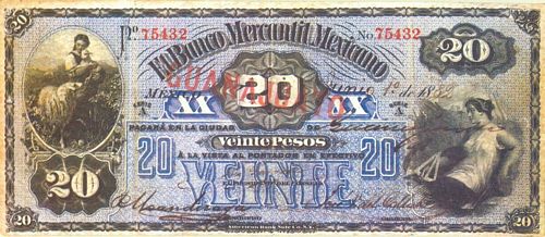 Mercantil Mexicano 20 A 75432