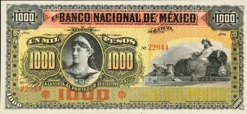 Banco Nacional 1000 22944