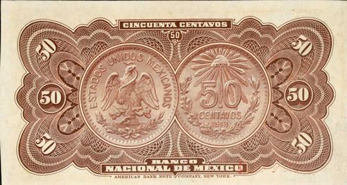 Banco Nacional 50c 1988008 reverse