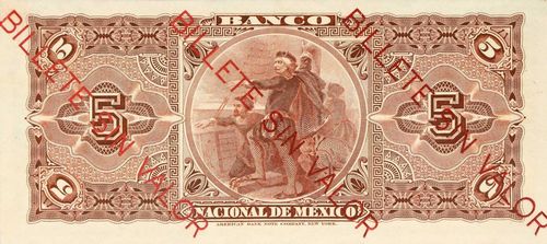 Banco Nacional 5 5126927 reverse