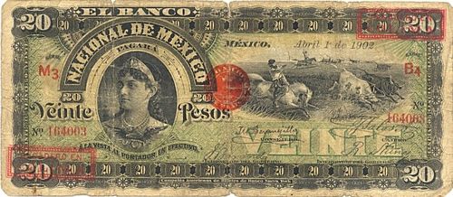 Banco Nacional 20 M3 B4 164063