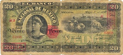 Banco Nacional 20 M3 K 63038