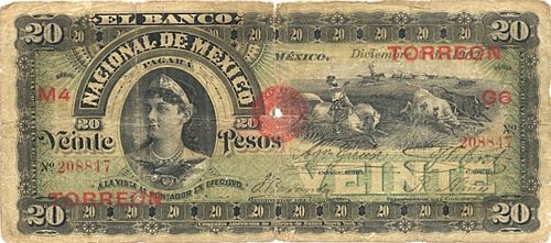Banco Nacional 20 M4 G6 208847