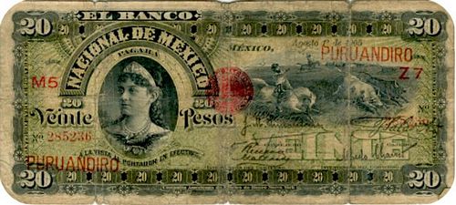 Banco Nacional 20 M5 Z7 285236