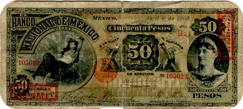 Banco Nacional 50 M3 B2 105023