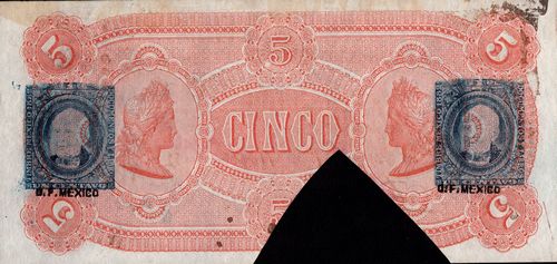 Banco SudAmérica 5 07300 reverse