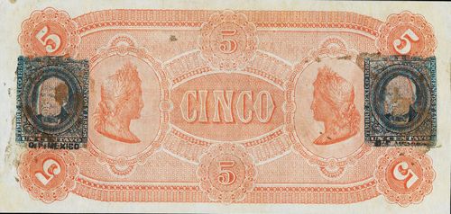 Sudamerica BW 5 18826 reverse