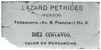 Lazaro Petrides 10c