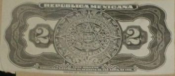 Republica Mexicana 2 A reverse