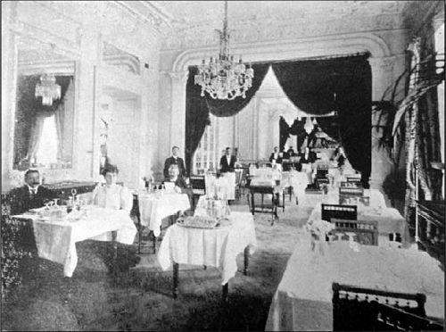 Restaurant Sylvain June 1906