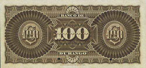 Durango 100 B 00000 reverse