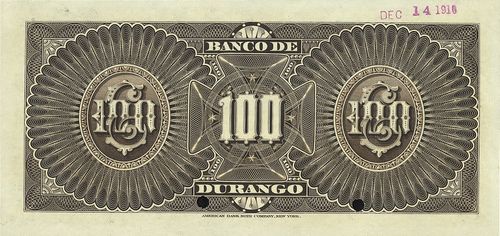 Durango 100 G 00000 reverse