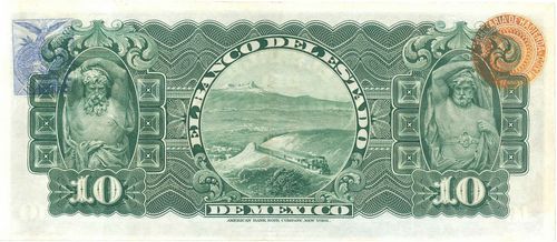 Estado de Mexico 10 B 58846 reverse