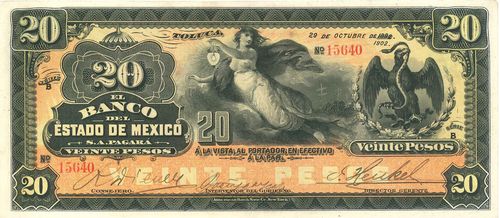Mexico 20 B 23471