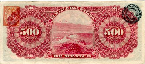 Estado de Mexico 500 0629 reverse