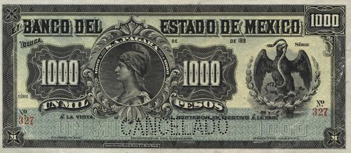 Mexico 1000 specimen