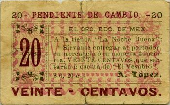 Noche Buena 20c