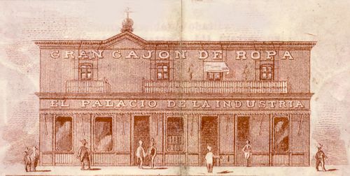 Palacio de la Yndustria detail