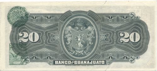 Guanajuato 20 E 24759 reverse