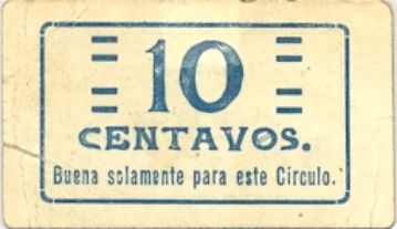 Circulo Constitucionalista 10c reverse