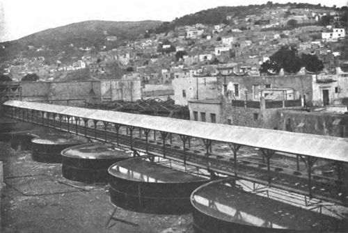 Guanajuato Reduction sand leaching tanks