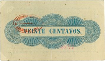 Acambaro 20c 4 reverse