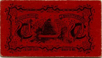 Iturbide 10c 1 reverse