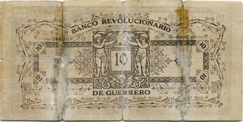 Banco Revolucionario 10 reverse