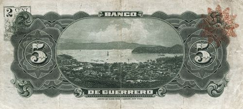 Guerrero 5 A 35379 reverse