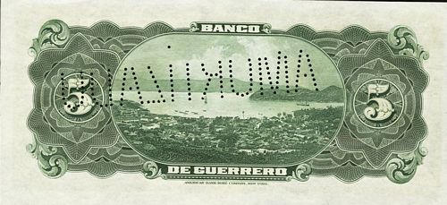 Guerrero 5 B 42899 reverse