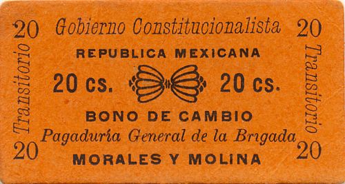 Morales 20c orange