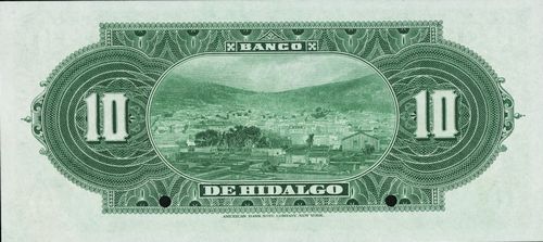 Hidalgo 10 A 00000 reverse