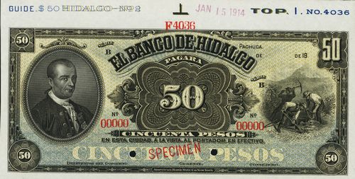 Hidalgo 50 B 00000