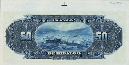 Hidalgo 50 B 00000 reverse
