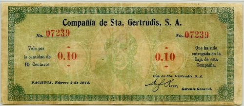 Compania Sta Gertrudis 10c 07239