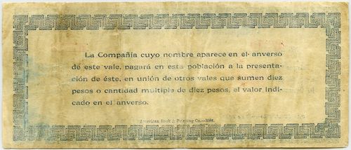 Compania Sta Gertrudis 10c 07239 reverse