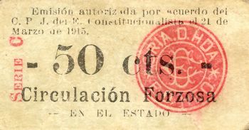 carton 50c C 23013 reverse