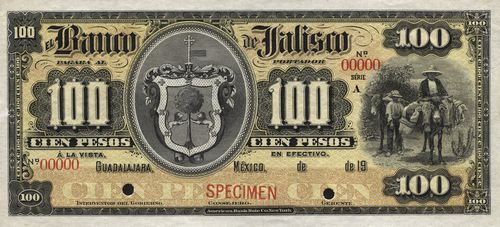 Jalisco 100 specimen