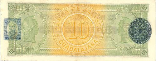 Jalisco 10 26268 reverse