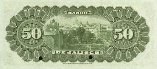 Jalisco 50 00000 reverse