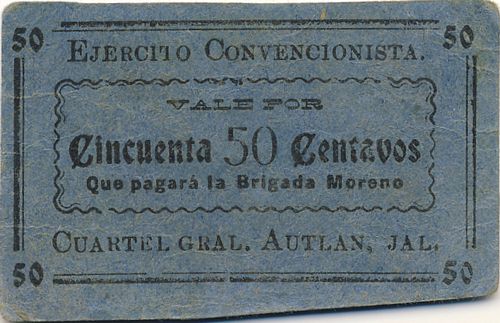 Ejercito Convencionista 50c