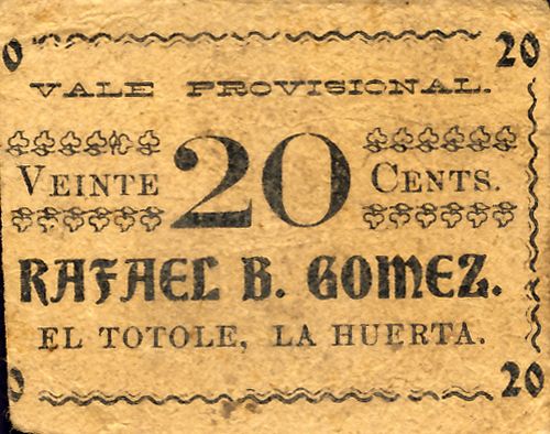 Gomez 20c vale provisional